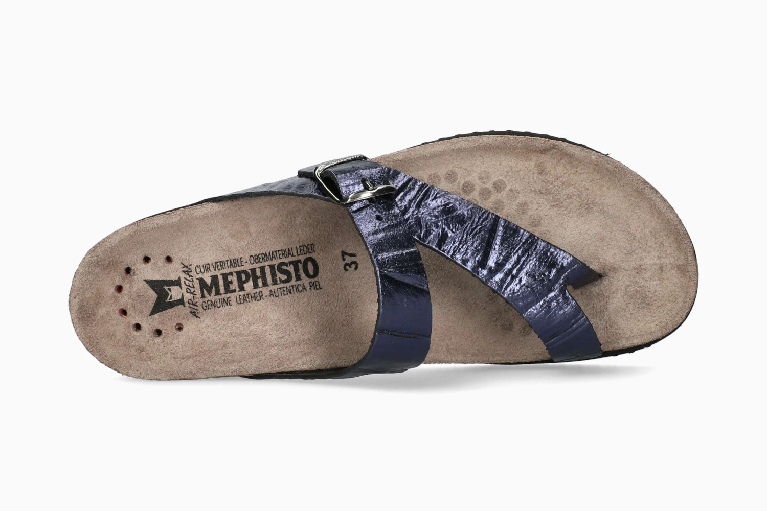 Mephisto Helen Metallics - Blue(Helen Blue Blue) 5 Mephisto Helen Metallics - Blue(Helen Blue Blue) - Image 3